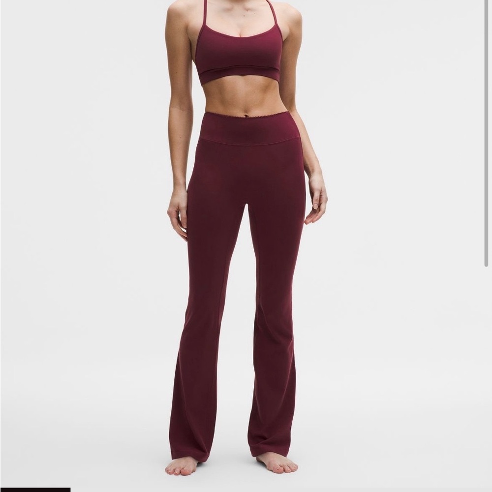 lululemon Groove no line high rise pant *heart